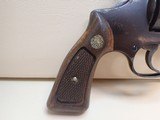 Smith & Wesson Model 36 .38 Special 2" Barrel Blue J-Frame Revolver Square Butt 1976-77mfg - 2 of 17