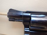Smith & Wesson Model 36 .38 Special 2" Barrel Blue J-Frame Revolver Square Butt 1976-77mfg - 9 of 17