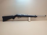 **SOLD** Ruger 10/22 .22LR 18.5" Stainless Steel Barrel Semi Automatic Rifle w/ Synthetic Stock - 1 of 16