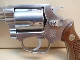 Smith & Wesson Model 60 .38 Special 2" Barrel Stainless Steel J-Frame Revolver w/Factory Box 1980-81 ***SOLD*** - 7 of 18