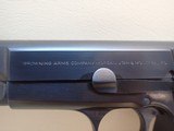 FN Browning Hi-Power 9mm 4.5" Barrel Semi Automatic Pistol 1980mfg Exc. Condition w/12rd Magazine - 11 of 23