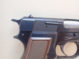 FN Browning Hi-Power 9mm 4.5" Barrel Semi Automatic Pistol 1980mfg Exc. Condition w/12rd Magazine - 3 of 23