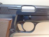 FN Browning Hi-Power 9mm 4.5" Barrel Semi Automatic Pistol 1980mfg Exc. Condition w/12rd Magazine - 4 of 23