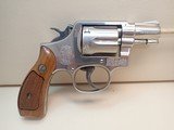 Smith & Wesson Model 10-5 .38 Special 2" Barrel K-Frame Revolver Nickel Finish 1977mfg w/Box, Papers - 1 of 21