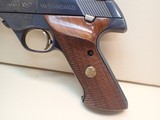 High Standard Supermatic Trophy 104 Series .22LR 7.25" Barrel Semi Automatic Pistol w/Box, Weights, Comps, 3 Mags, Manual ***SOLD*** - 8 of 23