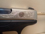 Ruger LC9 Limited Edition Deluxe Silver Engraved 9mm 3" Barrel Semi Auto Pistol w/ 2 Mags, Holster ***SOLD*** - 5 of 17