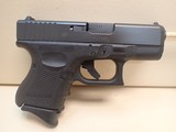 Glock 26 Gen 4 9mm 3.5" Barrel Semi Auto Compact Pistol w/Factory Box, Three 10rd Mags ***SOLD*** - 1 of 18