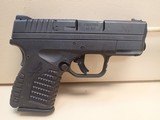 ***SOLD***Springfield Armory XDS-45 Sub Compact .45ACP 3.3"bbl Semi Auto Pistol w/Box, 4 Mags, Etc. - 1 of 16