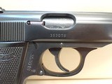 Walther PP .32ACP 3-7/8" Barrel Blued Semi Automatic Pistol Bavarian Police Surplus 1965mfg w/Two Mags, Box, Holster**SOLD** - 5 of 25