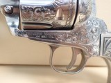 Ruger Vaquero .44 Magnum 5.5" Barrel Single Action Revolver 1997mfg Custom Engraved - 9 of 22