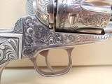 Ruger Vaquero .44 Magnum 5.5" Barrel Single Action Revolver 1997mfg Custom Engraved - 3 of 22