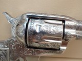 Ruger Vaquero .44 Magnum 5.5" Barrel Single Action Revolver 1997mfg Custom Engraved - 4 of 22