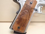 Smith & Wesson SW1911 .45ACP 5" Barrel Stainless Steel Semi Automatic Pistol Laser Etched, Custom Grips ***SOLD*** - 2 of 16