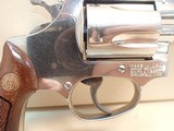 Smith & Wesson Model 36-1 .38 Special 3" Barrel Nickel J-Frame Revolver Square Butt 1976-77mfg ***SOLD*** - 3 of 19