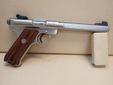 Ruger Mark II Competition Target Model .22LR 6-7/8" Barrel Stainless Steel Semi Automatic Pistol ***SOLD*** - 1 of 21