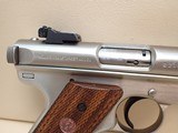 Ruger Mark II Competition Target Model .22LR 6-7/8" Barrel Stainless Steel Semi Automatic Pistol ***SOLD*** - 3 of 21