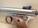 Ruger Mark II Competition Target Model .22LR 6-7/8" Barrel Stainless Steel Semi Automatic Pistol ***SOLD*** - 9 of 21