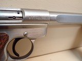 Ruger Mark II Competition Target Model .22LR 6-7/8" Barrel Stainless Steel Semi Automatic Pistol ***SOLD*** - 5 of 21