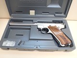 Ruger Mark II Competition Target Model .22LR 6-7/8" Barrel Stainless Steel Semi Automatic Pistol ***SOLD*** - 20 of 21