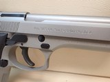 Beretta 92FS Inox 9mm 4.9" Barrel Stainless Steel Semi Automatic Pistol w/10rd Mag ***SOLD*** - 4 of 16