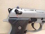 Beretta 92FS Inox 9mm 4.9" Barrel Stainless Steel Semi Automatic Pistol w/10rd Mag ***SOLD*** - 3 of 16