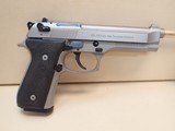 Beretta 92FS Inox 9mm 4.9" Barrel Stainless Steel Semi Automatic Pistol w/10rd Mag ***SOLD*** - 1 of 16