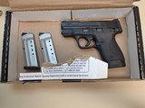 ***SOLD***Smith & Wesson M&P 40 Shield .40S&W 3.1" Compact Pistol w/ Three Magazines with manual safety with box - 18 of 19
