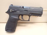 Sig Sauer P320 Carry 3.9" Barrel Black Nitron Semi Auto Pistol w/Night Sights, 10rd Magazine ***SOLD*** - 1 of 16