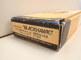 Ruger New Model Blackhawk .357 Magnum 4-5/8" Barrel Blued Finish Revolver 1987mfg w/Box ***SOLD*** - 21 of 21