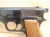Browning Hi-Power 9mm 4.5" Barrel Semi Auto Pistol T-Series 1968-69 Mfg Belgian Made w/Case & Manual ***SOLD*** - 8 of 17