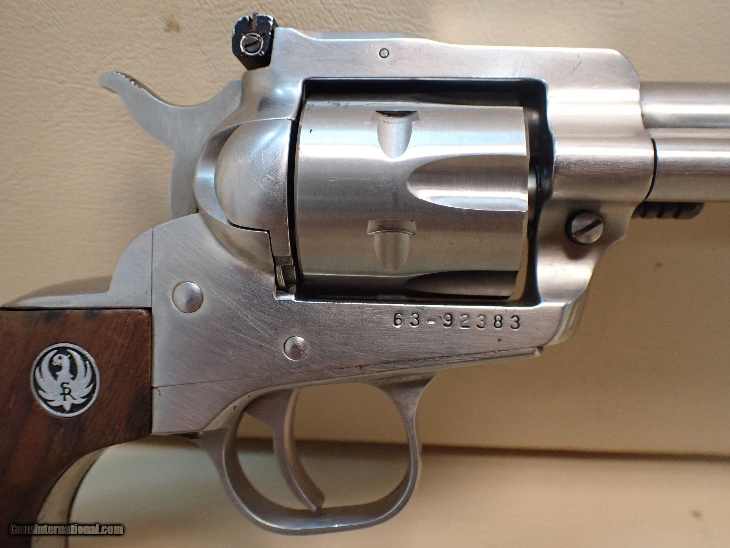 Ruger Single Six 22cal 55 Barrel Stainless Steel Single Action