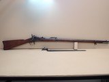 US Springfield Model 1884 Trapdoor Single Shot Service Rifle .45-70 Gov't 32" Barrel w/Bayonet, Dated to 1887 ***SOLD*** - 1 of 24