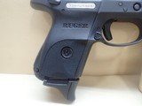 ***SOLD**Ruger SR9C 9mm 3 1/2"bbl blue semi auto pistol w/10rd mag and factory hard case - 3 of 17