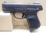 ***SOLD**Ruger SR9C 9mm 3 1/2"bbl blue semi auto pistol w/10rd mag and factory hard case - 6 of 17