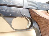High Standard Supermatic Trophy Model 106 Military .22LR Semi Auto Pistols w/Two Barrels, Weights, 3 Mags ***SOLD*** - 9 of 25