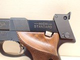 High Standard Supermatic Trophy Model 106 Military .22LR Semi Auto Pistols w/Two Barrels, Weights, 3 Mags ***SOLD*** - 8 of 25