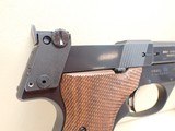 High Standard Supermatic Trophy Model 106 Military .22LR Semi Auto Pistols w/Two Barrels, Weights, 3 Mags ***SOLD*** - 3 of 25