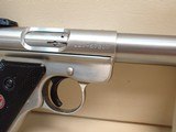 Ruger Mark III Target .22LR 5.5" Barrel Stainless Steel Pistol w/Box, Two Mags ***SOLD*** - 4 of 19