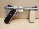 Ruger Mark III Target .22LR 5.5" Barrel Stainless Steel Pistol w/Box, Two Mags ***SOLD*** - 1 of 19