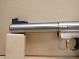 Ruger Mark III Target .22LR 5.5" Barrel Stainless Steel Pistol w/Box, Two Mags ***SOLD*** - 9 of 19