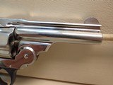**SOLD**Iver Johnson 38 DA .38 S&W 3.25"bbl Nickel Revolver w/Factory Box**SOLD** - 4 of 21