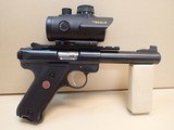 Ruger Mark III Target .22LR 5.5" Barrel Blued Pistol w/BSA Red Dot ***SOLD*** - 1 of 15