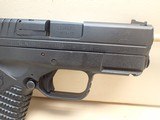 ***SOLD***Springfield Armory XDS-9 Sub Compact 9mm 3.3"bbl Semi Auto Pistol w/Box, 2 Mags - 4 of 16