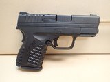 ***SOLD***Springfield Armory XDS-9 Sub Compact 9mm 3.3"bbl Semi Auto Pistol w/Box, 2 Mags - 1 of 16