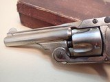 Smith & Wesson Model 32 Single Action Model One-And-A-Half .32S&W 3" Barrel Revolver w/Rare Grips, Box - 8 of 21