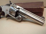 Smith & Wesson Model 32 Single Action Model One-And-A-Half .32S&W 3" Barrel Revolver w/Rare Grips, Box - 4 of 21