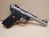 Ruger Mark III 22/45 .22LR 5.5" Barrel SS Pistol w/Two Mags ***SOLD*** - 1 of 17