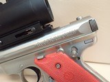 Ruger Mark III Hunter .22LR 5.5" Fluted Barrel Stainless Steel Pistol w/Red Dot ***SOLD*** - 9 of 17