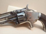 S&W Model No. 1 3rd Issue .22 Short Black Powder Revolver 1868-81mfg - 7 of 17