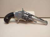 S&W Model No. 1 3rd Issue .22 Short Black Powder Revolver 1868-81mfg - 1 of 17